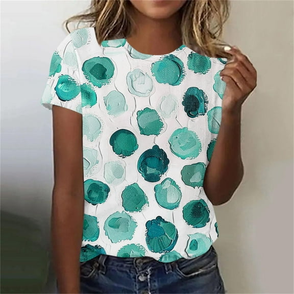 Womens Shirts Short Sleeve Dressy T Shirts Tshirts Shirts for Women Graphic T Shirts Fashion Womens Tops