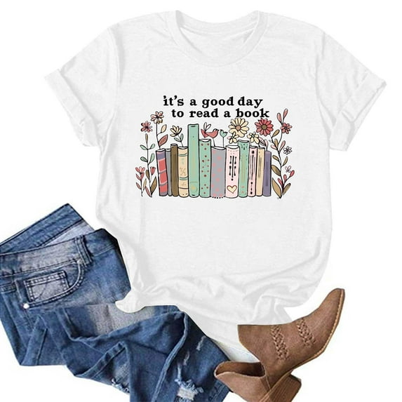 Womens Tops Short Sleeve T Shirt Funny Gym Tshirts Shirts for Women Printed T Shirts Tee Shirts