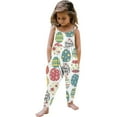 thumbnail image 1 of Summer Savings Clearance! Yievot 1-6Y Easter Rompers For Toddler Baby Girls Eggs Print Playsuit Strap Summer Holiday Jumpsuit Outfits Clothes, 1 of 6
