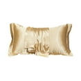 thumbnail image 1 of Summer Zeceouar Satin Silk Pillowcase Satin Silk Pillowcase Suitable for Hand Skin Standard Size 20x30in With Hidden Zipper Soft Breathable Glassy and Cool Sleeping, 1 of 8