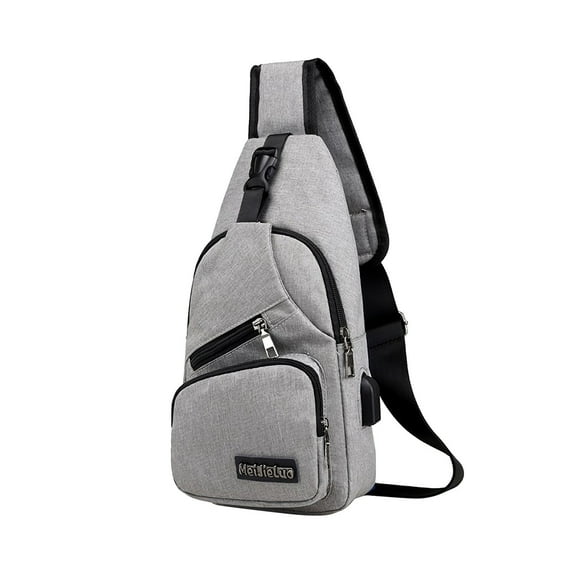 Summer Zeceouar Items for Home Waterproof Strap Bag Crossbody Backpack With USB Hole With Headphone Hole Strap Backpack Hiking Backpack Multipurpose Crossbody Chest Bag