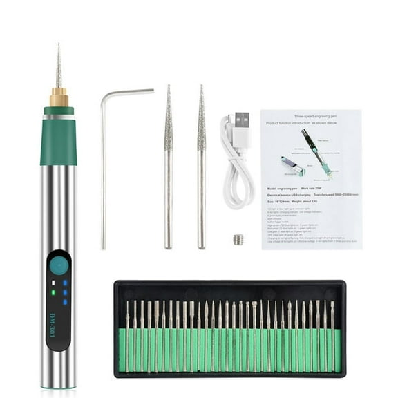 Summer Zeceouar Items for Kitchen DIY Engraving Pen Pen Engraving Tool for Metal Wood Glass and Plastic USB Rechargable Cordless Engraving Pen Mini Engraving Pen Kit