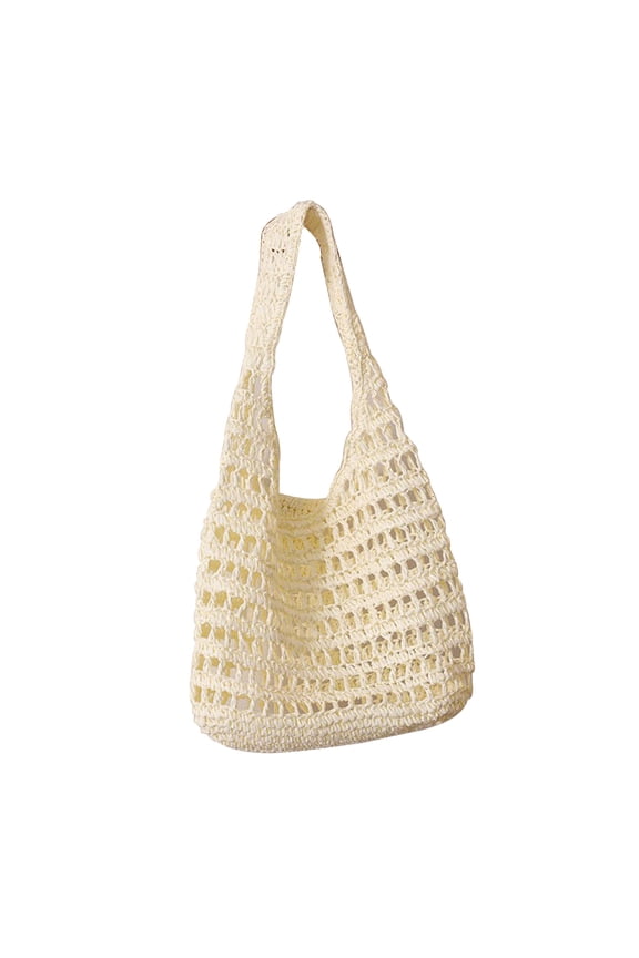 Summer Zeceouar Items Women Straw Crochet Backpack Flap Drawstring Shoulders Bag Casual Beach Daypack Clutch Bag Straw Purse for Girls Summer Beach Crossbody Handbags