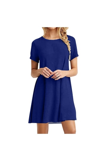 Women's T-shirt Dresses Women's T-shirt Dresses
