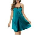 thumbnail image 1 of yievot Women's Nightgown V-neck Chemise Sleepwear Lace Nightwear Soft Lingerie for Women, 1 of 6