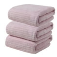 thumbnail image 1 of Summer Savings! Coral Fleece Hair Towel, 3 Packs 14*30" Hair Turbans for Wet Hair, Drying Hair Wrap Towels for Long, Thick, Curly Hairr Women Anti Frizz, 1 of 2