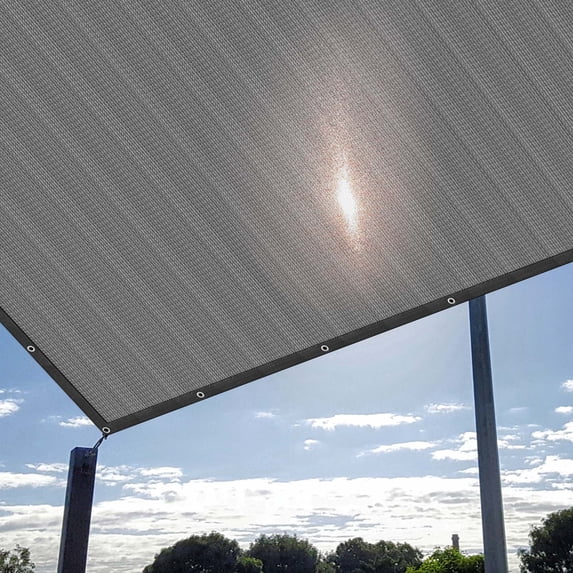 Summer Savings! Dvkptbk Sun Shade Canopy Outdoor Rectangle Shade Sun Protection Sunshades Canopy Sun Shade for Swimming Pool Outdoor Garden Lawns Beach and Home Backyard Car, Gray 78.7×35.4Inch