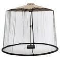thumbnail image 1 of Summer Savings! InsCrazy Black Patio Umbrella Mosquito Netting, with Double Zipper Door, Polyester Mesh Screen for Almost Outdoor Market Table Umbrellas & Cantilever 150" x 94", 1 of 6