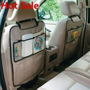 Summer Savings Kcavykas 1PC Car Auto Seat Back Protector Cover For Children Kick Mat Storage Bag Flash Deals