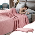 thumbnail image 1 of Summer Savings Lightweight Summer Comforter Hypoallergenic Machine Washable Premium Soft Microfiber Fabric Perfect for Bed Couch Sofa Breathable Soft Lightweight Silk Smooth Twin Size, 1 of 9