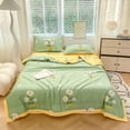 thumbnail image 1 of Summer Savings Lightweight Summer Comforter Ice Cold Touch Fabric Lightweight Breathable Blanket Premium Soft Microfiber Fabric Ultra-Soft Breathable Microfiber Twin Size, 1 of 5