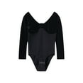 thumbnail image 1 of Loopsun Toddler Girls Jumpsuits, Toddler Kids Girls Children Dance Clothes Long Sleeve Training Clothes Performance Jumpsuit Black 6-7 Years, 1 of 5