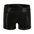 thumbnail image 1 of Loopsun Toddler Summer Shorts, Children's Solid Dance Practice Clothes Casual Sports Shorts Black 6-7 Years, 1 of 3
