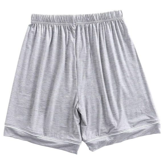 Loopsun Womens Shorts, Summer Shorts for Women, Women's Summer Solid Elastic Waist Thin Shorts Home Pants Sports Outerwear Gray L