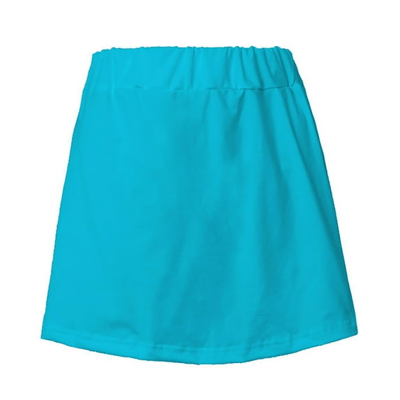 Lovzfmll Slip Skirts for Women, Women's Layered Tiered Sheer Shirt Extender Extender Half Slip Plus Size Skirt Sky Blue One Size