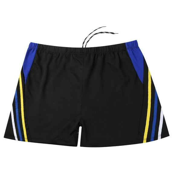 Miqool Men's Swim Jammers Rash Guards Quick-Drying Swim Shorts Square Leg Water Sports Swimsuit Bottoms Swim Trunks