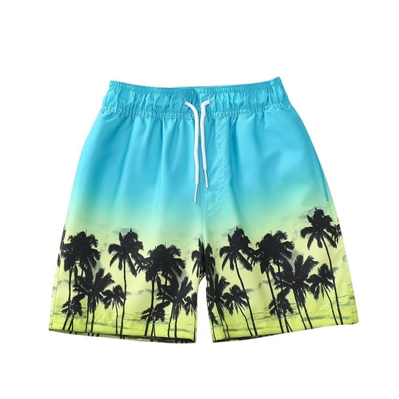 Summer Savings Miqool Toddler Baby Boys Swim Trunks Kids Quick Dry Beach Swim Shorts Board Shorts Bathing Suit Swimwear