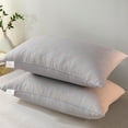 thumbnail image 1 of Summer Savings! PRETXORVE Pillow, 1PC Headrest Core Embroidery Solid Color Brushed Fabric Quilted Quilted Pillow, 1 of 6