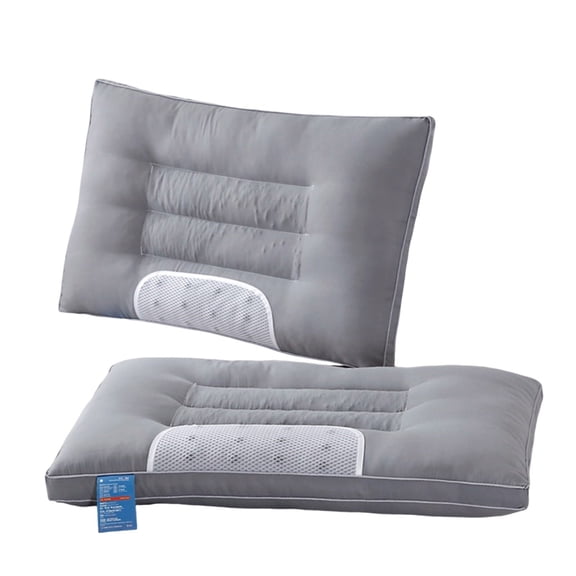 Summer Savings! PRETXORVE Pillow, Three-dimensional-sided Magnet Cassia Student Dormitory Double Bed and Breakfast Pillow Core Neck Pillow