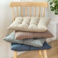 thumbnail image 1 of PRETXORVE Seat Cushion, Chair Cushions, Office Chair Cushion, Cushion Office Sedentary Student Stool Butt Pad Home Non-slip Chair Soft Cushion Floor Breathable Dining Chair Cushion, 1 of 7