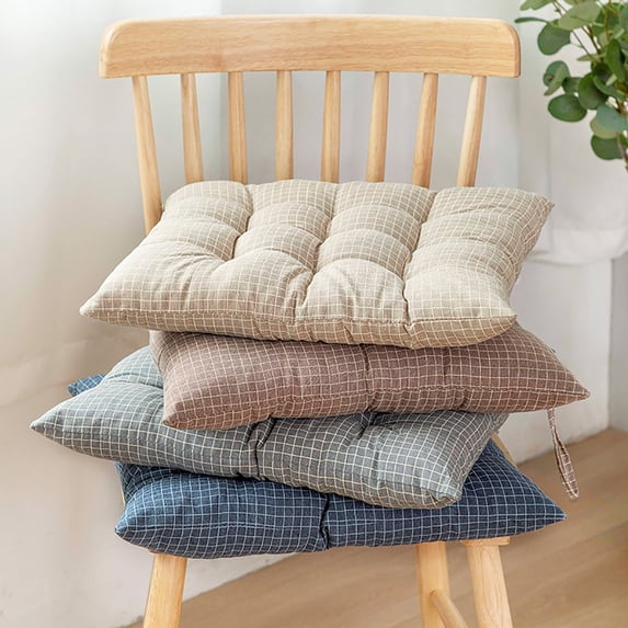 PRETXORVE Seat Cushion, Chair Cushions, Office Chair Cushion, Cushion Office Sedentary Student Stool Butt Pad Home Non-slip Chair Soft Cushion Floor Breathable Dining Chair Cushion