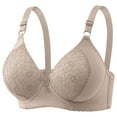 thumbnail image 1 of Summer Savings!Sheghy Women Bras Plus Size Wireless T-Shirt Bras for Women,Gray-21 46, 1 of 2