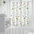 thumbnail image 1 of Shower Curtain - 71*31In Heavy Duty No Need To Punch Peva Printing Shower Curtains for Bathroom, Rustic Farmhouse Bathroom Shower Curtain Set with 14 Plastic Hooks, 1 of 8
