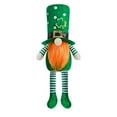 thumbnail image 1 of Summer St. Patrick's Day Gnomes Plush Decoration,St.Patrick's Day Gnome Plush Doll,Leprechaun Rainbow Plush Handmade Doll,Shamrock Plush Elf Toy for Home Decorations St.Patrick's Day Gift, 1 of 8