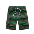 thumbnail image 1 of Summer Savings! Stamzod Clearance Men's Beach Shorts Colorblock Stripe Quick-Dry Casual Swim Surfing Board Trunks Short Drawstring Plus Size Causal Shorts, 1 of 6
