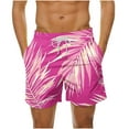 thumbnail image 1 of Summer Savings! Stamzod Mens Swim Trunks Plus Size Fashion Palm Tree Printed Beach Bathing Suits Quick Dry Causal Swimming Board Shorts With Pockets On Clearance, 1 of 6