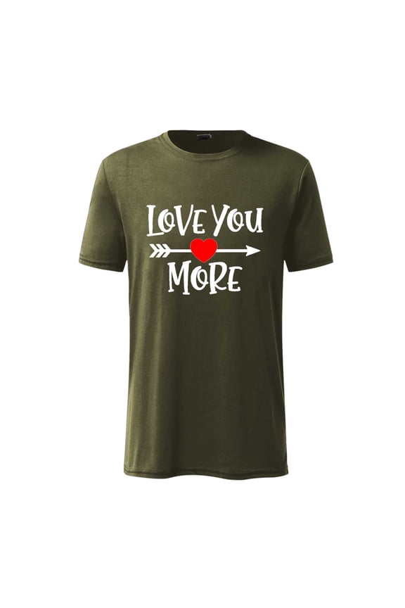 Mens T Shirts Casual Men Clothes Short Sleeve T-Shirts Letter Print Crewneck Basic Tee Men's Tops