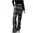 thumbnail image 1 of TAGOLD Summer Pants for Womens,Womens Plus Size Pants, Fashion Casual Women Plaid Printed Ladies Leggings High Waist Keep Warm Long Pants, 1 of 4