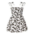 thumbnail image 1 of TAGOLD Summer Toddler Baby Girls Sleeveless Sling Dress Graphic Print Children's Clothing White 2-3 Years, 1 of 6