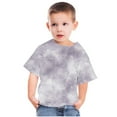 thumbnail image 1 of TAGOLD Toddler Girls Boys Summer Blouses Tops,Shirts For Kids Short Sleeve Graphic T-Shirt Round Neck Crop Top For 3-14 Years Girls And Boy T-Shirt Tee, 1 of 5