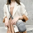 thumbnail image 1 of VOAVEKE Body Bag Women Nylon, Ladies Purse Mini 3 Layer Zipper Shoulder Wallet Bag, 1 of 5