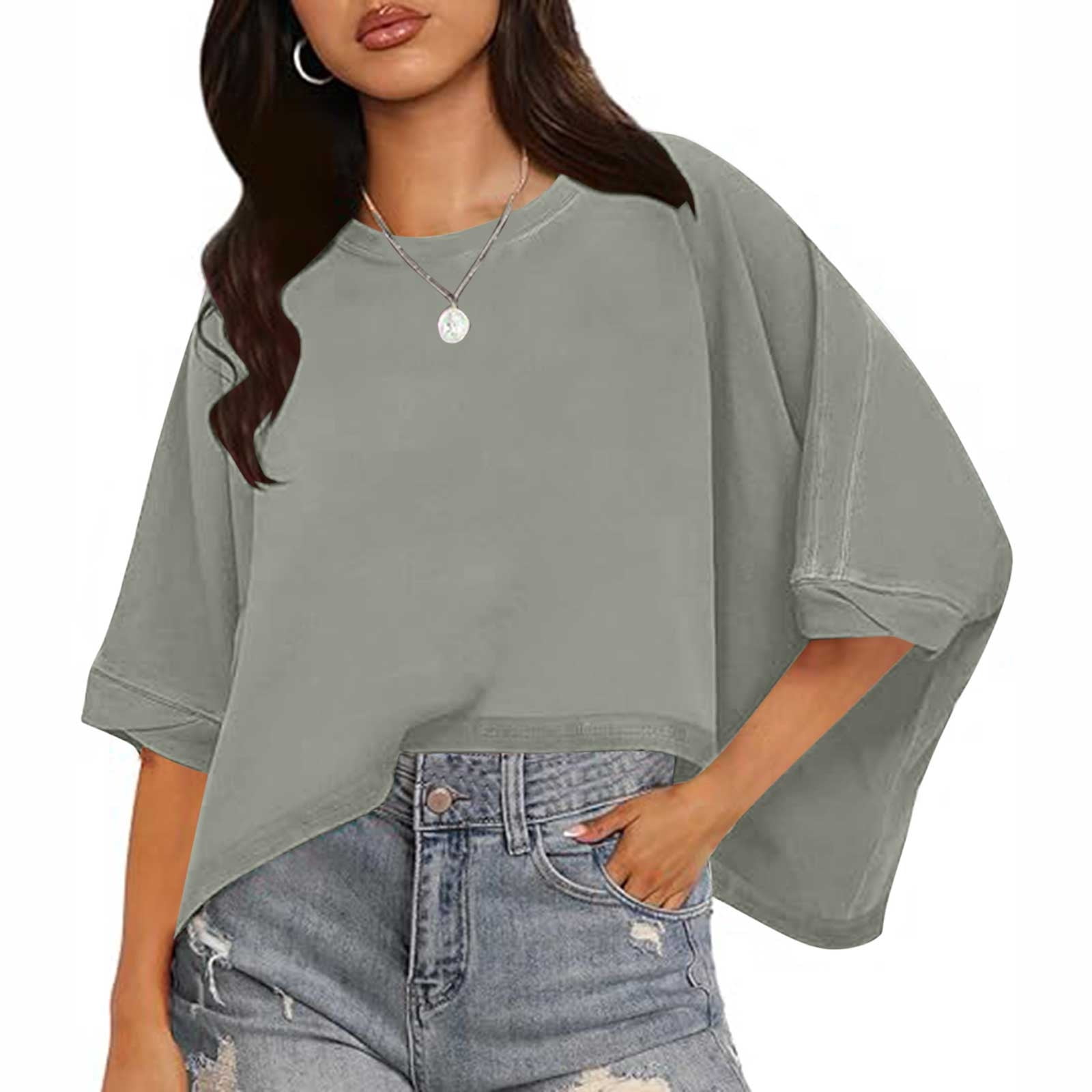 Casual Crop Tee