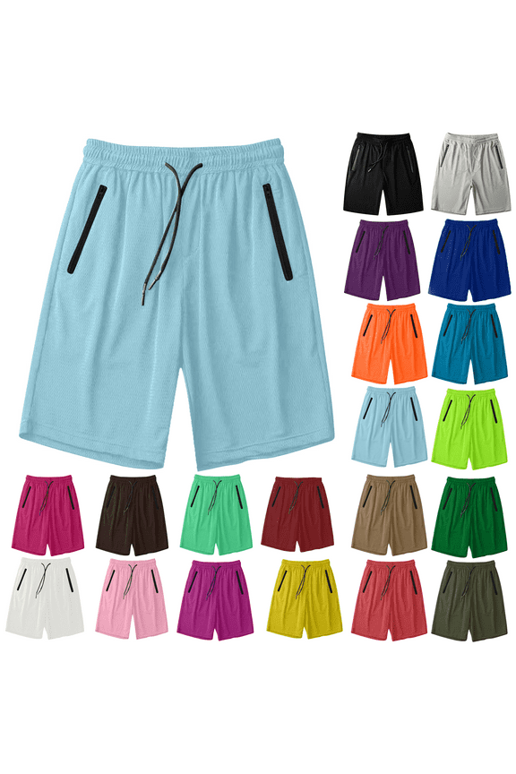 Women's Summer Oversize Shorts Workout Elastic Waist Casual Pockets Cargo Shorts