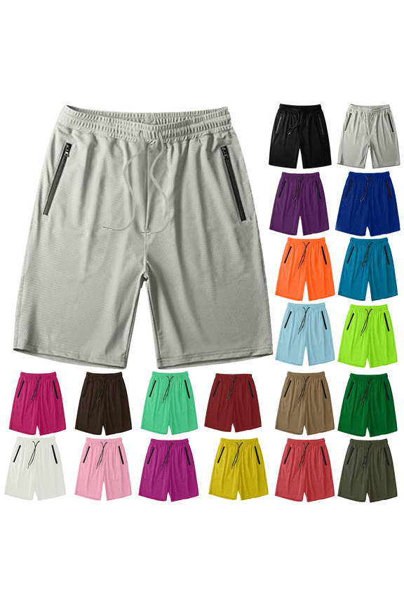 Women's Summer Oversize Shorts Workout Elastic Waist Casual Pockets Cargo Shorts