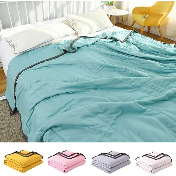 Summer Summer Cooling Blankets Throw/XL/Queen/King/Full Size Summer Cooling Quilts Lightweight Breathable All-Season Comforter Mother's Day Gifts