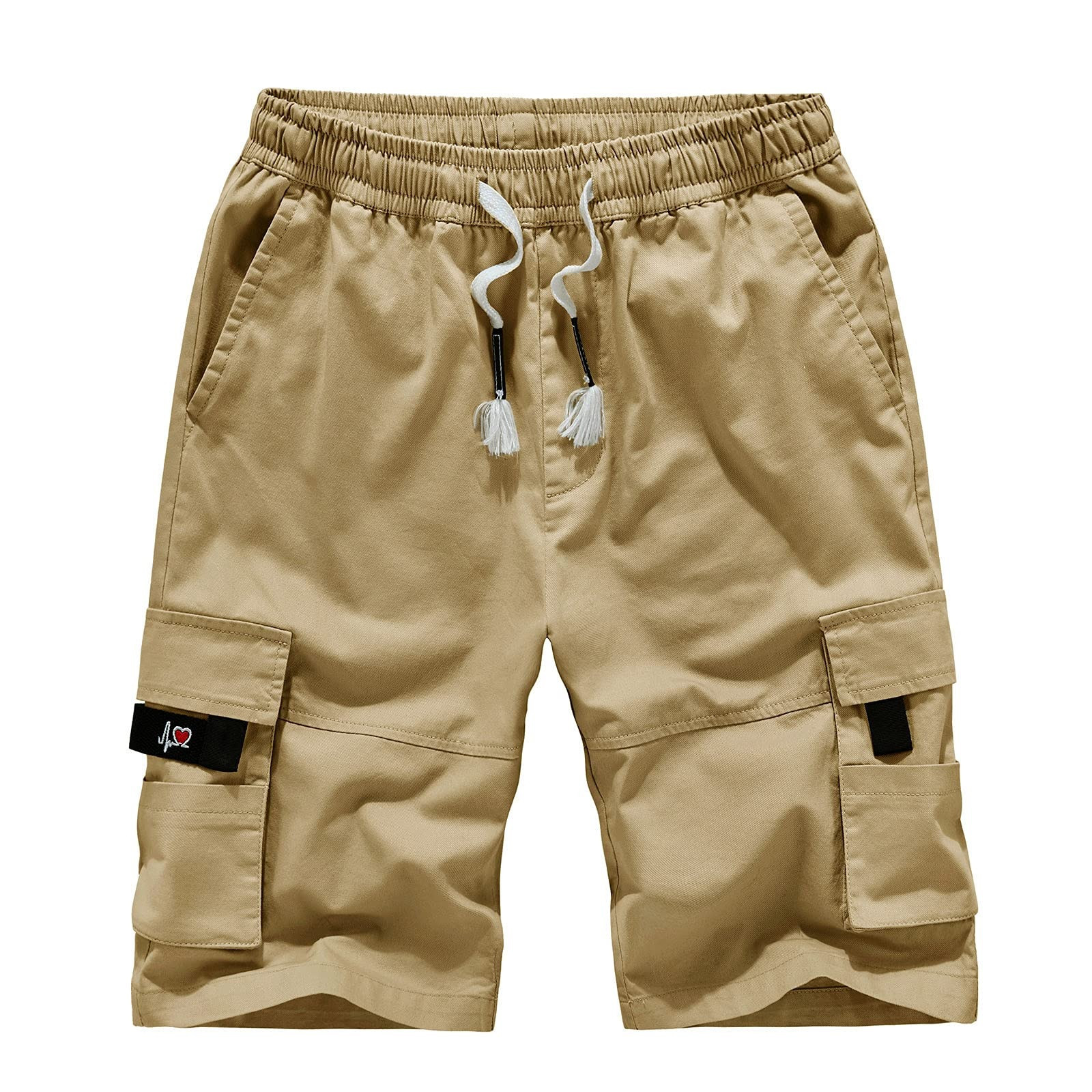 Summer Savings Zpanxa Mens Cargo Shorts Plus Size Cargo Shorts Multi Pockets Relaxed Summer Beach Shorts Pants Running Shorts for Men Khaki 4XL Walmart