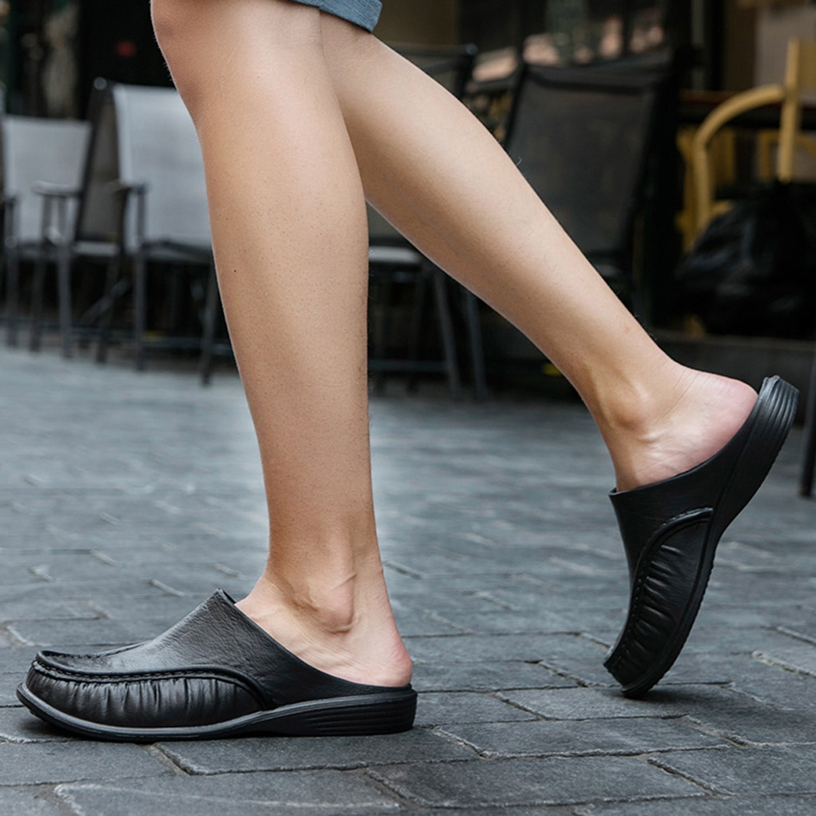 mens non slip slippers