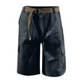 thumbnail image 1 of cocolona Mens Plus Size Cargo Shorts Summer Fashion Casual Loose Work Shorts Outdoor Multipocket Hiking Shorts Workwear, 1 of 4
