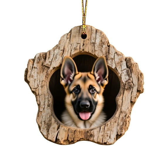 Summer Savings karymi Christmas Tree Hole Pendant Christmas Acrylic Decoration Home Decoration Christmas Tree Pendant Bedroom Decor Summer Savings up to 90% off