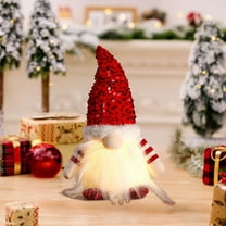 Summer Savings karymi Santa Claus and Rudolph LED Light Up Dolls Christmas Decoration Set Soft Plush Window Scene Display Festive Lighting Women Gifts Weekly flyer Holiday Deals