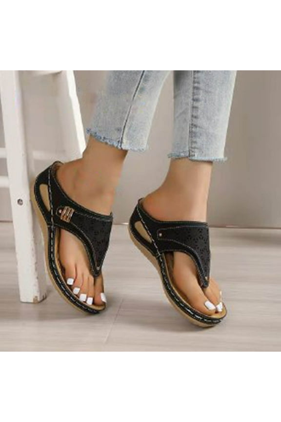 Summer Sandals for Womens,Womens Sandals,Women's Flat Shoes Ladies Beach Sandals Summer Non-Slip Causal Slippers