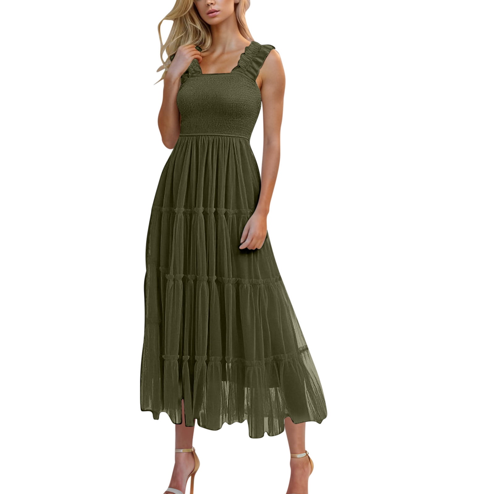 boho tulle maxi dress Dot Tulle Long Bishop Sleeve Wedding Dress Sheer Back Boho Engagement –  TANYA BRIDAL