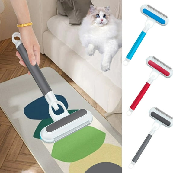 TrendingPet Multi-function Spray Hair Brush Hair Scraper, Dog Hair Cleaning Artifact, for Dorm, Removes Pet Hair, Carpet Bed Hair Screen, Heavy Duty Plastic, Vsgery,1*brush|Plastic,Blue