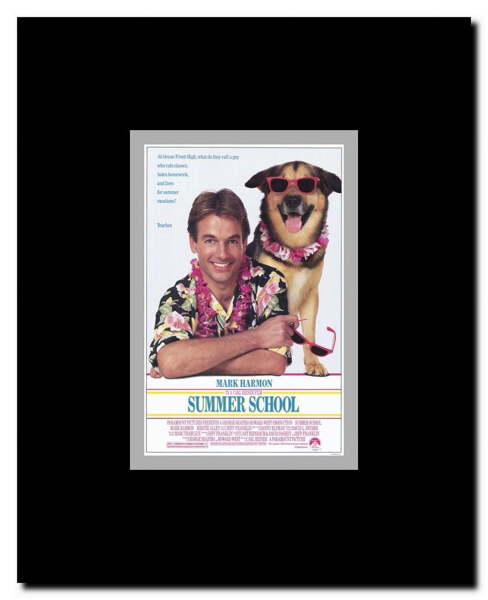 Summer School Framed Movie Poster