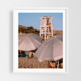 thumbnail image 1 of Summer Scorch - Athens Greece Photography Beach Summer Seaside Coastal White Framed Wall Art Print 12 x 16 inches, 1 of 3