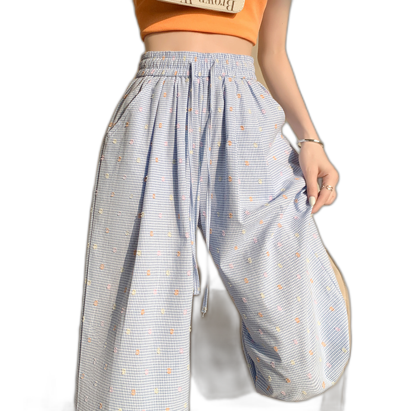 Summer Sea Salt Beating Summer Dopamine Pattern Texture Pure Cotton